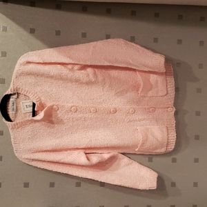 Elles Belles, Cardigan Sweater, Pink